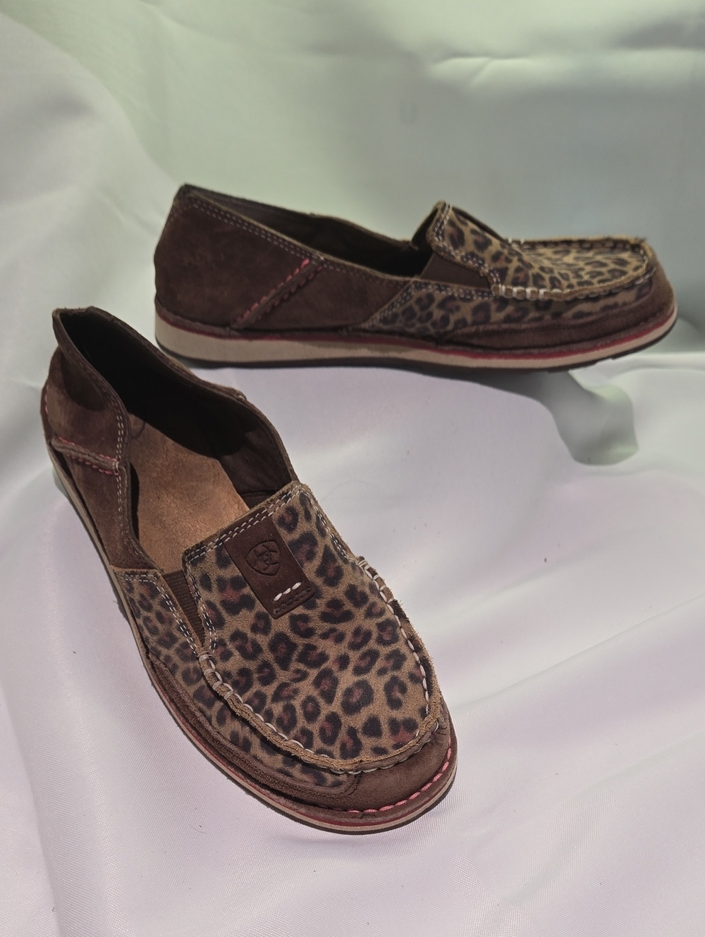 Ariat Women's Cruiser Size 8.5 Leopard Print Loafer